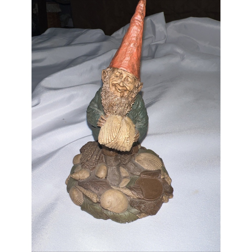 VINTAGE Tom Clark Gnome "GIOVANNI" Signed Figurine - RETIRED 1984‎
